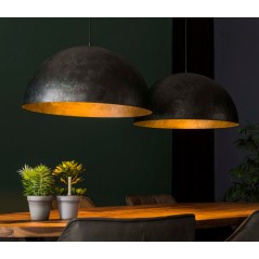 ZI Hanging lamp 2x Ø60 Dome